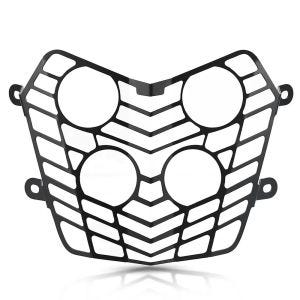 Headlight front headlights compatible with Yamaha Tenere 700 19-24 Lamp protection grille Motoguard SG3 black