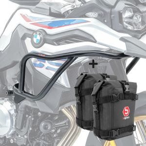 Set Verkleidungsschutzbügel + Taschen für BMW F 850 GS / F 750 GS 18-20 Motoguard_1