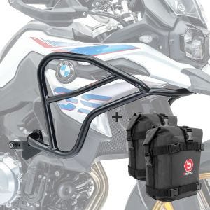 Set Verkleidungsschutzbügel XL + Taschen für BMW F 850 GS / F 750 GS 18-20 Motoguard_1