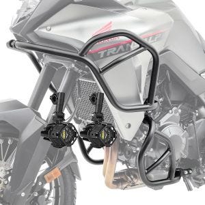 Set Crash Bars + Auxiliary lights fits for Honda Transalp XL 750 23-24 Fog lights Motoguard SK2