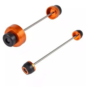 Swingarm and Fork slider crash pad compatible with KTM 1290 Super Duke R 14-23 axle protector Motoguard GSS1