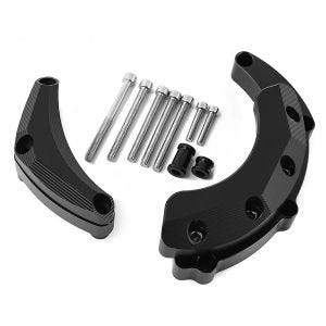 Engine cover protection compatible with Yamaha MT-09 Tracer 900 15-20 Crashpad Motoguard SP17 black