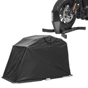 Set ZP1 Motorrad Zeltgarage XL + Motorradwippe Easy Plus_1