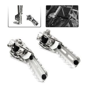 Sturzbügel Fussrasten für Moto Guzzi V85 TT Motoguard HF3 silber_1