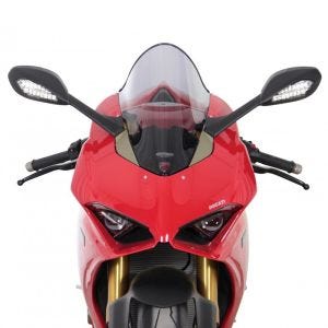 Racing Screen compatible with Ducati Panigale V2 20-24 Double Bubble "R" MRA light smoke