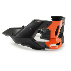 Belly pan compatible with KTM 790 DUKE 18-21 black engine spoiler Puig