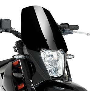 Windshield compatible with KTM 690 Enduro / R 19-20 Black Puig NG Sport