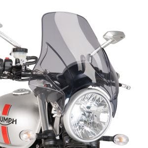 Windshield compatible with Triumph Speed / Street Twin Puig Plus light smoke 4620h