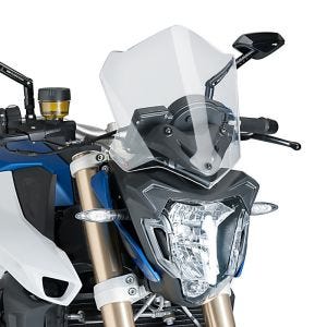 Windshield compatible with BMW F 800 R 15-19 Clear Puig NG Sport