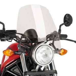 Windshield compatible with Honda Rebel 500 17-24 Clear Puig NG Touring