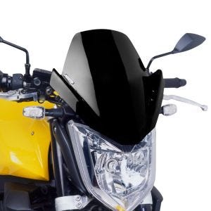 Windshield compatible with Yamaha FZ1 06-15 Black Puig NG Sport