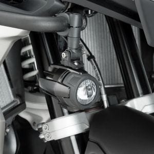Auxiliary headlights compatible with BMW F 850 GS 18-23 black Puig 3489N aluminium anti-fog LED lights