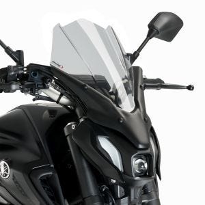Windshield compatible with Yamaha MT-07 21-24 Smoke Puig NG Touring