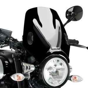 Windshield compatible with Triumph Street Twin 16-22 black Puig Mito