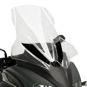 Windshield V-Tech Line Touring Puig compatible with Yamaha TRICITY 300 15-22 clear Puig 21120w