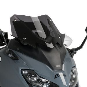 Windshield V-Tech Line Sport Puig compatible with Yamaha T-MAX 560/DX/SX/TECH MAX 21-22 dark smoke Puig 21269f