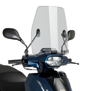 Windscreen Urban Puig compatible with Peugeot Tweet 125 Active/GT 23 smoke 21702H