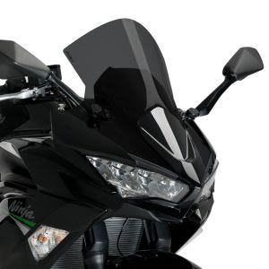 Racing Screen R compatible with Kawasaki Ninja 650 20-24 Dark Smoke Puig