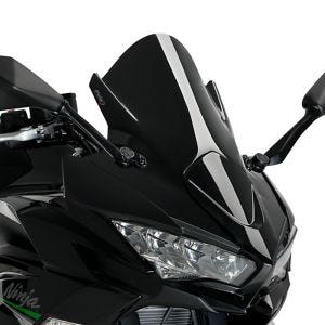 Racing Screen Z compatible with Kawasaki Ninja 650 20-24 Black Puig