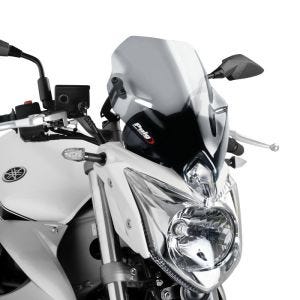 Windshield compatible with Yamaha XJ6 09-16 Smoke Puig NG Sport