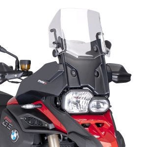Windshield compatible with BMW F 800 GS Adventure 13-18 Puig 7307W New Generation Touring clear
