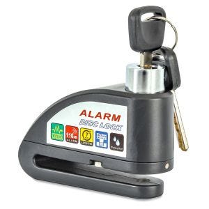 Bremsscheibenschloss Alarm für Benelli TRK 502 / X Tourtecs 110dB schwarz_0