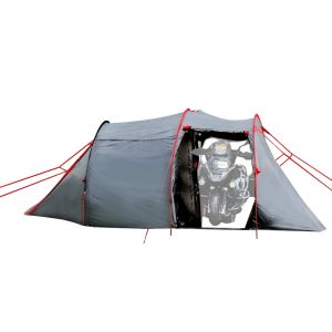 Camping motorcycle tent 1-2 people Vanit tunnel tent dome tent outdoor ME71 gray