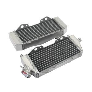 Water Cooler Radiator compatible with Kawasaki KX 125 03-08 left right (pair)