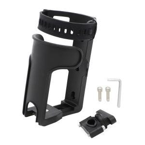 Crash bar handlebar bottle holder for Cruiser drinking bottles speakers Tourtecs CB51723