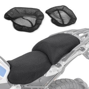 Mesh seat cover compatible with BMW R 1250 GS 19-23 Tourtecs black