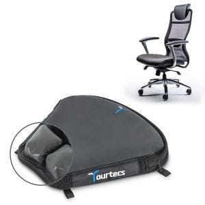 Air seat cushion Tourtecs for office chair chair cushion size L black DPL25