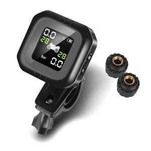 Reifendruckkontrollsystem TPMS mit Temperaturmesser Tourtecs Reifendruckprüfer digital_1