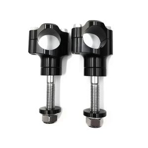 Lenkererhöhung 28mm für KTM 690 Enduro/ R Riser 15mm Tourtecs MC1 schwarz_1