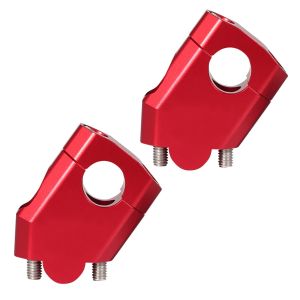 Lenkererhöhung für Husqvarna Norden 901 Tourtecs 40mm Aluminium rot_1