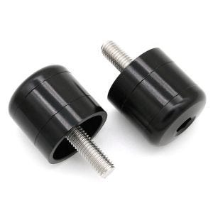 Handlebar ends / handlebar weights compatible with Kawasaki Ninja 300 / 125 Tourtecs BL3 black