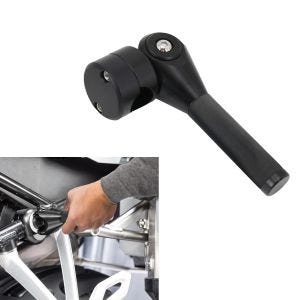 Jack up handle compatible with BMW R 1200 GS / R 1250 GS 13-23 Lifting handle Tourtecs HG22 black