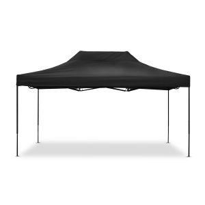 Pavillion 3x14.76 ft foldable / Racing tent Tourtecs for the racetrack black