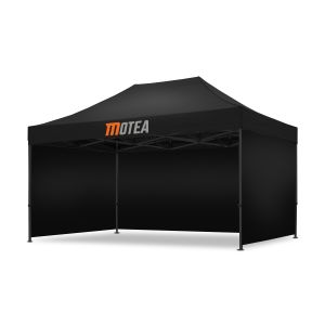 Pavillion with 4 Pavillon walls 3x14.76 ft Tourtecs foldable for the racetrack MOTEA