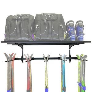 Ski holder wall Divit ski holder device strip ME85 black DPL2