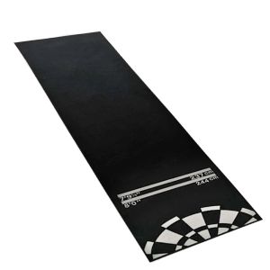 Dart carpet with oche 275 x 25.98 inch Cranit dart mat tournament mat RE10 black white DPL1