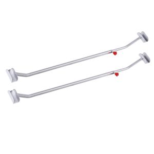 2x Tarpaulin supports for trailers with flat tarpaulin Vanit adjustable support 44.88 inch DPL1