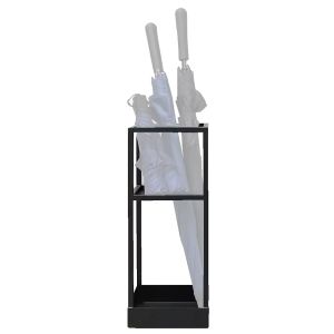 Umbrella stand Divit RE64 steel holder for umbrella coat rack black DPLI1