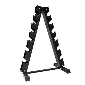 Dumbbell Rack KR1 Cranit dumbbell stand Dumbbell rack with 6 levels black