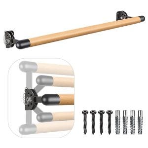 Ballet bar solid wood adjustable Cranit BS21 workout bar wall mounting DPL1