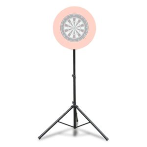 Dart stand height adjustable 140 - 76.77 inch Cranit tripod for dartboard PL38 black