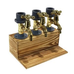 Liqueur dispenser LS10 Spirits dispenser for 3 bottles and tap DPL1