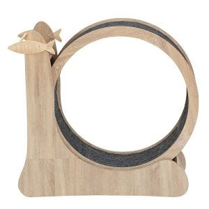 Cat exercise wheel / scratching function Divit LK3 cat exercise wheel made of wood Katzen DPLI1
