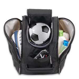 Fussballtasche Sport Tasche Cranit SR1 Duffle Bag Rucksack mit Schuhfach schwarz