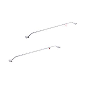 Set 2x Tarpaulin bracket for flat tarpaulin trailers Vanit PF1 adjustable bracket 44.88 inch