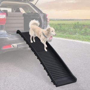 Car dog ramp foldable Divit entry aid dog ME83 black DPLI2